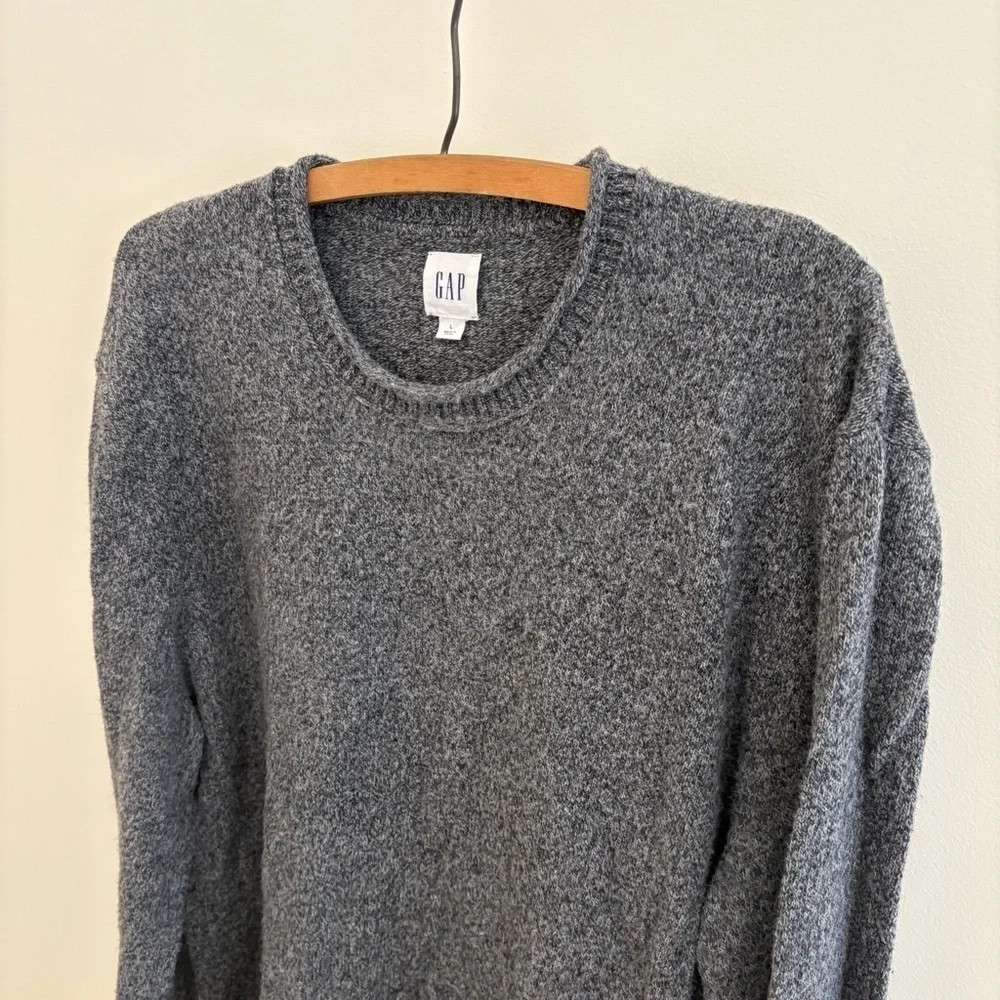 Gap Wool Blend Crewneck Sweater